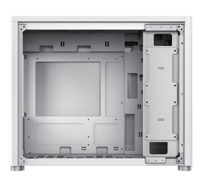 Gamemax Корпус для комп'ютера ATX W/O PSU SPARK FULL WHITE GAMEMAX