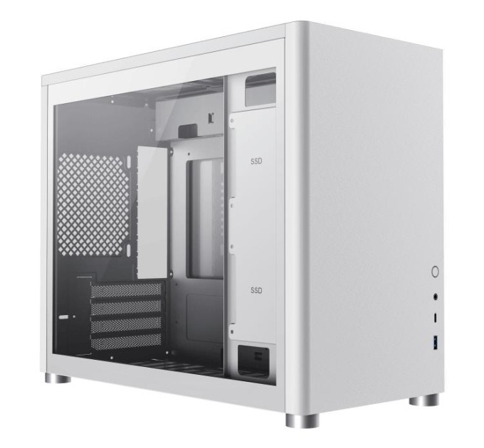 Gamemax Корпус для комп'ютера ATX W/O PSU SPARK FULL WHITE GAMEMAX