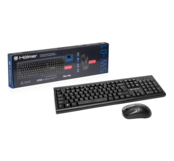 Hölmer Комплект Hölmer SW-01 Wireless UA Black (SW-01)