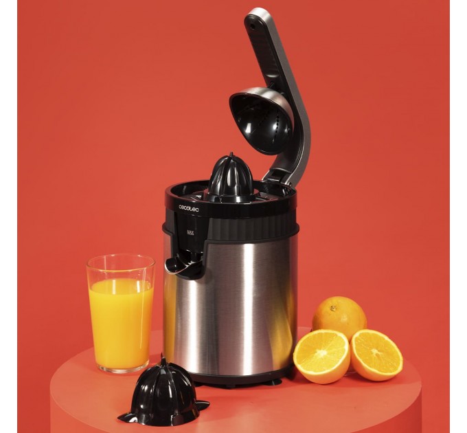 Соковижималка Cecotec Xqueeze RetroJuice 600 Steel (CCTC-03363)