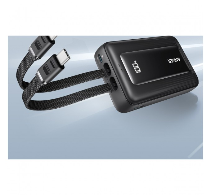 Універсальна мобільна батарея Anker Zolo 20000mAh 45W Black (A1681H12)