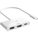 USB-хаб J5create USB-C 3-в-1 White (JCA399-N)