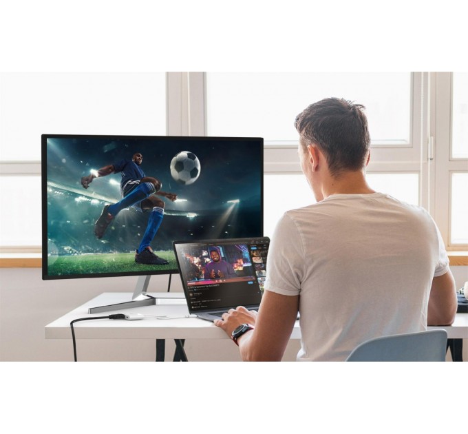 USB-хаб J5create USB-C 3-в-1 White (JCA399-N)