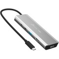 USB-хаб J5create USB-C 5-в-1 Grey (JCD401-N)