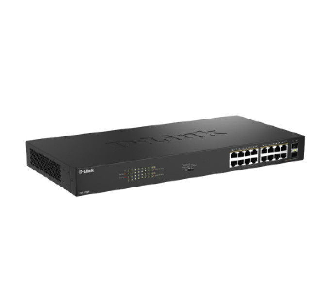 D-Link Комутатор мережевий D-Link DGS-1018P