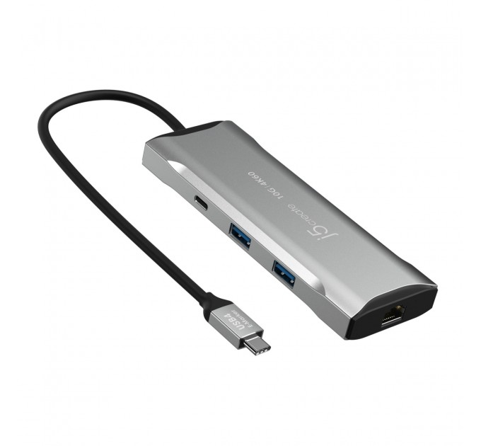 Док-станція J5create USB-C 7-в-1 (JCD393-N)