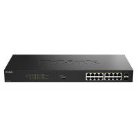 Комутатор мережевий D-Link DGS-1018P
