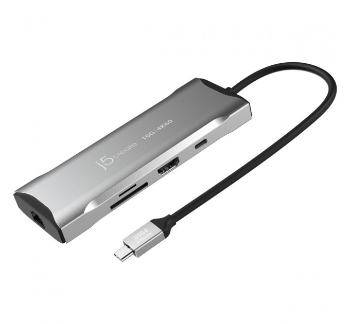 Док-станція J5create USB-C 7-в-1 (JCD393-N)