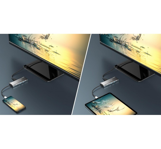 Док-станція J5create USB-C 7-в-1 (JCD393-N)