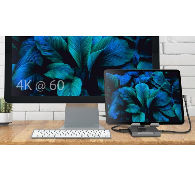 Док-станція J5create USB-C 8-в-1 (JTS224-N)