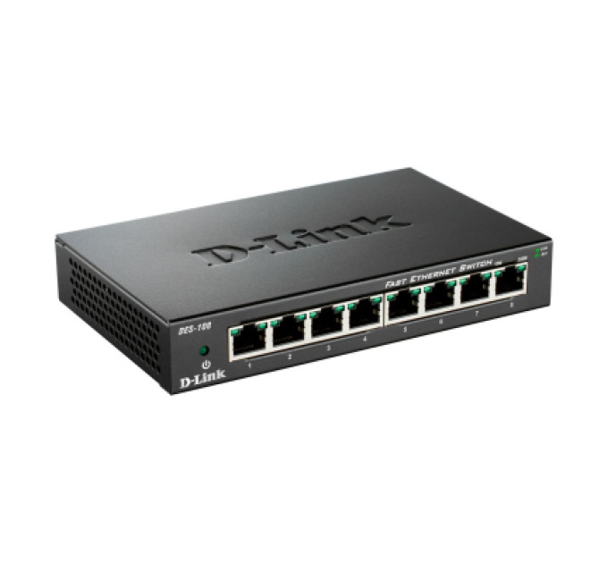 D-Link Комутатор мережевий D-Link DGS-108