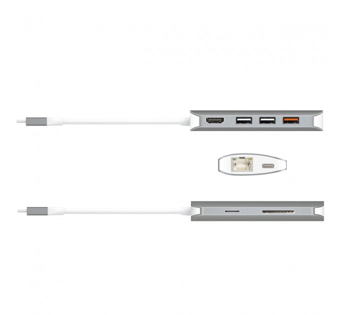 Док-станція J5create USB-C 9-в-1 (JCD383-N)