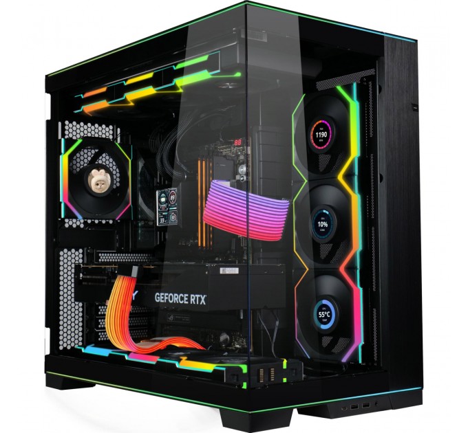 Вентилятор Lian Li Uni Fan SL Wireless LCD 120-3 Reverse Black (G99.12RSLLCD1W3B.00)