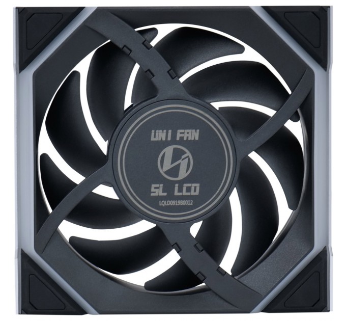 Вентилятор Lian Li Uni Fan SL Wireless LCD 120-3 Reverse Black (G99.12RSLLCD1W3B.00)