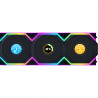 Вентилятор Lian Li Uni Fan SL Wireless LCD 120-3 Reverse Black (G99.12RSLLCD1W3B.00)
