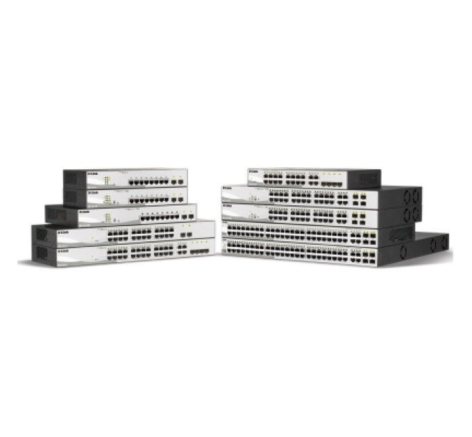 D-Link Комутатор мережевий D-Link DGS-1210-24P