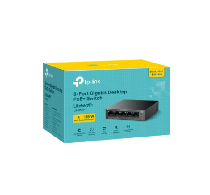 D-Link Комутатор мережевий D-Link LS105GP