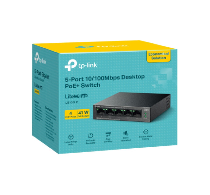 D-Link Комутатор мережевий D-Link LS105LP
