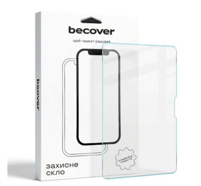BeCover Скло захисне BeCover 3D Edge Full Cover Apple iPad Pro 11" M5 (2025) (714776)