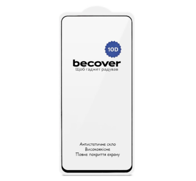 BeCover Скло захисне BeCover 10D Nubia Neo 3 5G Black (714762)