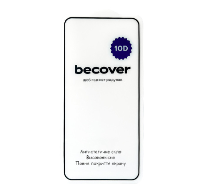 BeCover Скло захисне BeCover 10D Samsung Galaxy A37 SM-A376 Black (714917)