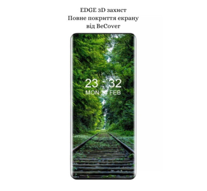 BeCover Скло захисне BeCover EDGE Motorola Edge 60 Black (714769)