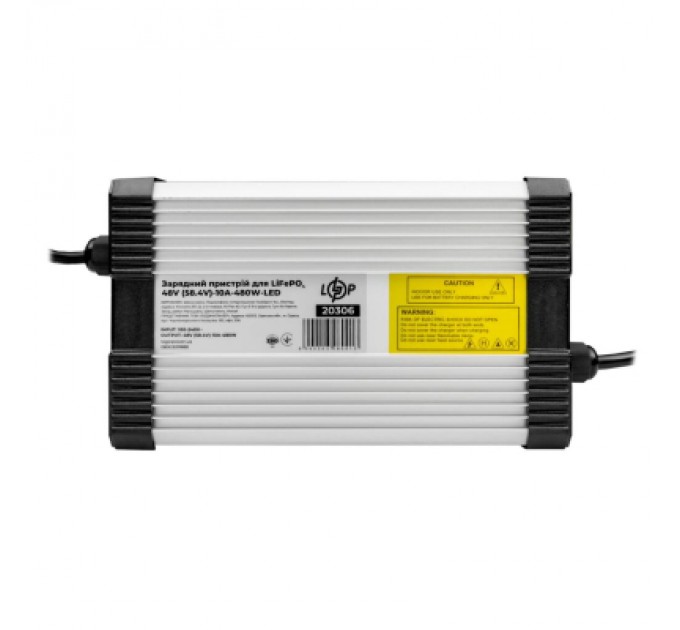 Мережевий зарядний пристрій для АКБ LogicPower LiFePO4 48V (58.4V)-10A-480W-LED (20306)