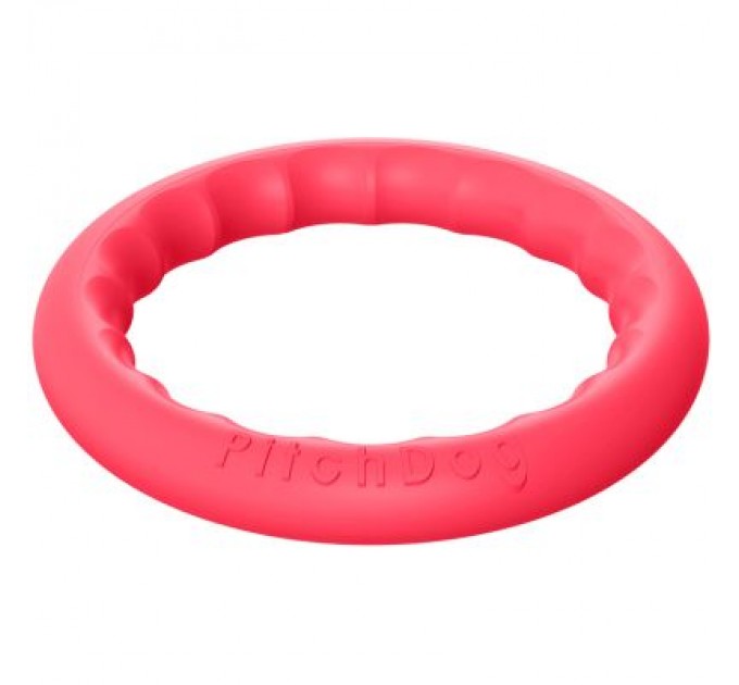 Іграшка для собак Collar PitchDog Кільце для апортування 17 см рожеве (62367)