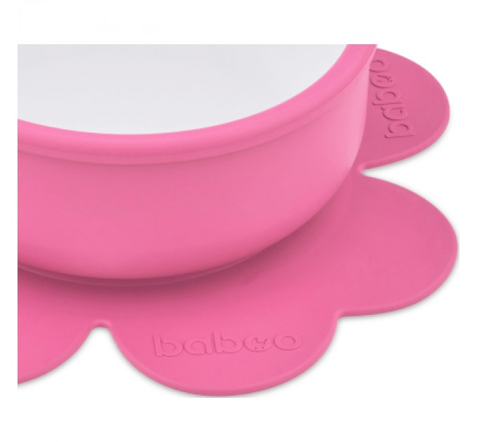 Тарілка дитяча Baboo з присоскою, від 6 місяців (фіолетова) (9-036)