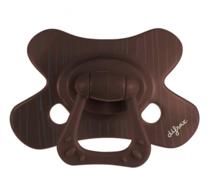 Пустушка Difrax Natural, 20+ міс (803 Chocolate_lines)