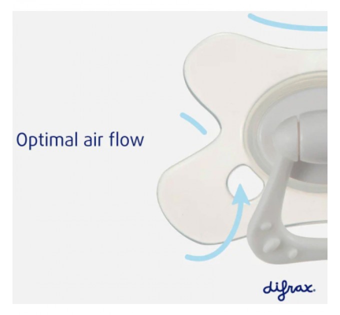 Пустушка Difrax Natural, 20+ міс (803 Chocolate_lines)