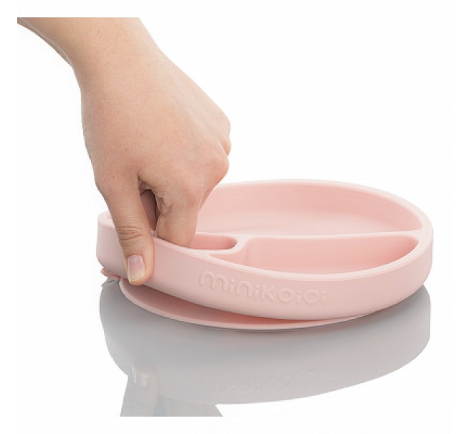 Тарілка дитяча MinikOiOi Portions секційна Mellow Yellow (101050006)