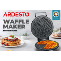 Вафельниця Ardesto SM-L100RHEART
