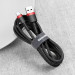Baseus Дата кабель USB 2.0 AM to USB-C 2.0m 2A red-black Baseus (CATKLF-C91)