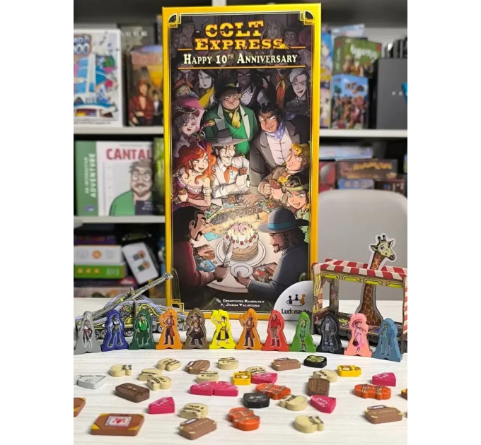 Lord of Boards Настільна гра Lord of Boards Кольт Експрес: з 10-ю річницею (LOB2117UA_exp)