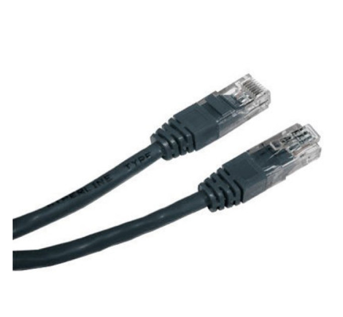 Cablexpert Патч-корд Cablexpert 1.5м UTP cat.5e black (PP12-1.5M/BK)