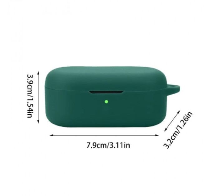 Чохол для навушників BeCover Silicon для OPPO Enco Buds 2 Pro Dark Green (713225)
