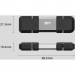 Silicon Power USB флеш накопичувач Silicon Power USB 128G SILICON POWER usb3.2+TypeC Mobile C51 (SP128GBUC3C51V1S)