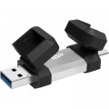 Silicon Power USB флеш накопичувач Silicon Power USB 64G SILICON POWER usb3.2+TypeC Mobile C51 (SP064GBUC3C51V1S)