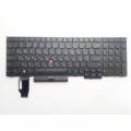 Клавіатура ноутбука Lenovo ThinkPad E580/L580/T590 черна з ТП підсв UA (A46213)
