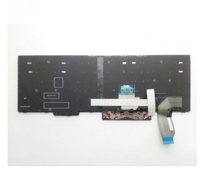 Клавіатура ноутбука Lenovo ThinkPad E580/L580/T590 черна з ТП підсв UA (A46213)