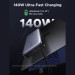 Ugreen Батарея універсальна Ugreen 25000mAh 165W DualCable (PB552 55995B)