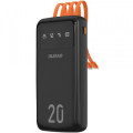 Dudao Батарея універсальна Dudao K6Pro+ 20000mAh 10W with USB-C/Lightning/MicroUSB/USB-A cables (6977196682393)