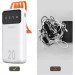 Dudao Батарея універсальна Dudao K6Pro+ 20000mAh 10W with USB-C/Lightning/MicroUSB/USB-A cables (6977196682409)