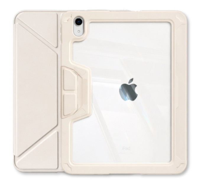 BeCover Чохол до планшета BeCover Rugged Origami Transparent Apple iPad 10.9" (2022/2024) / iPad (A16) 2025 11" Beige (714970)