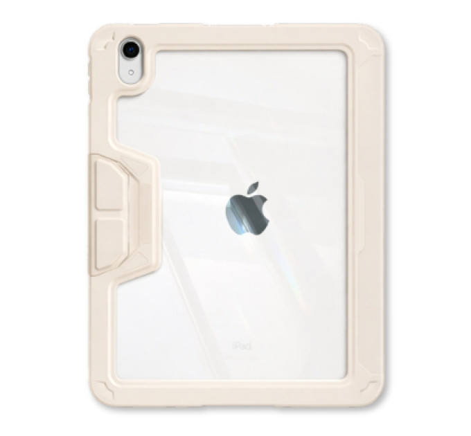 BeCover Чохол до планшета BeCover Rugged Origami Transparent Apple iPad 10.9" (2022/2024) / iPad (A16) 2025 11" Beige (714970)