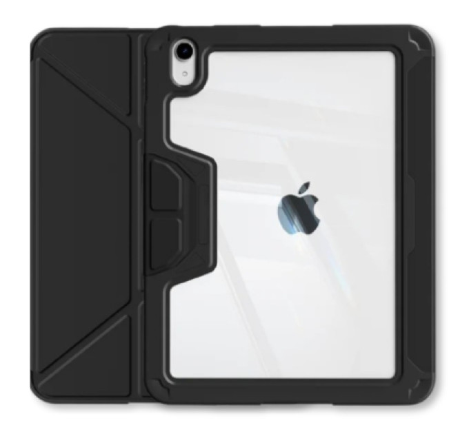 BeCover Чохол до планшета BeCover Rugged Origami Transparent Apple iPad 10.9" (2022/2024) / iPad (A16) 2025 11" Black (714966)