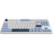 Ajazz Клавіатура Ajazz AK870 V2 Flying Fish Switch USB UA White/Blue (AK870-V2-FF-BWB)