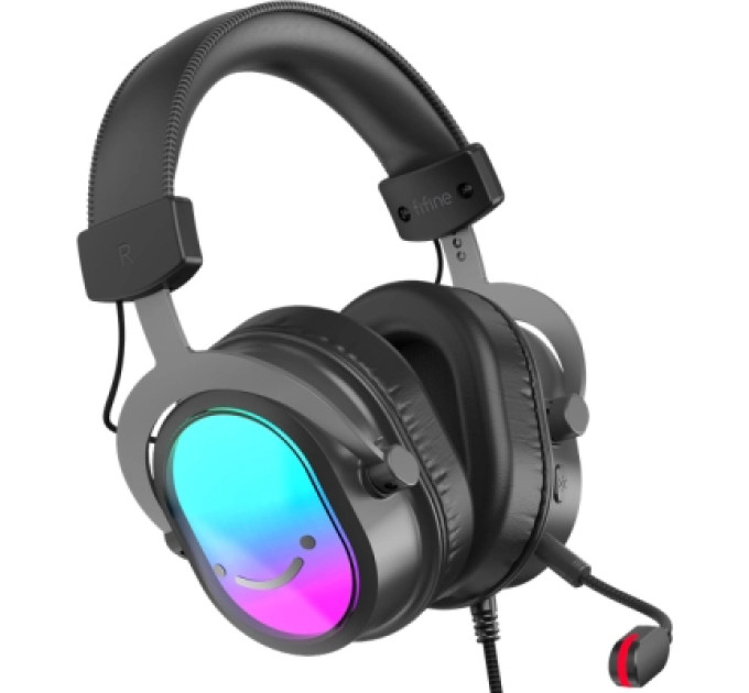 Fifine Навушники Fifine H16 7.1 RGB Black (H16)
