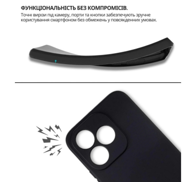 BeCover Чохол до мобільного телефона BeCover silicone Honor 400 Lite Black (714939)